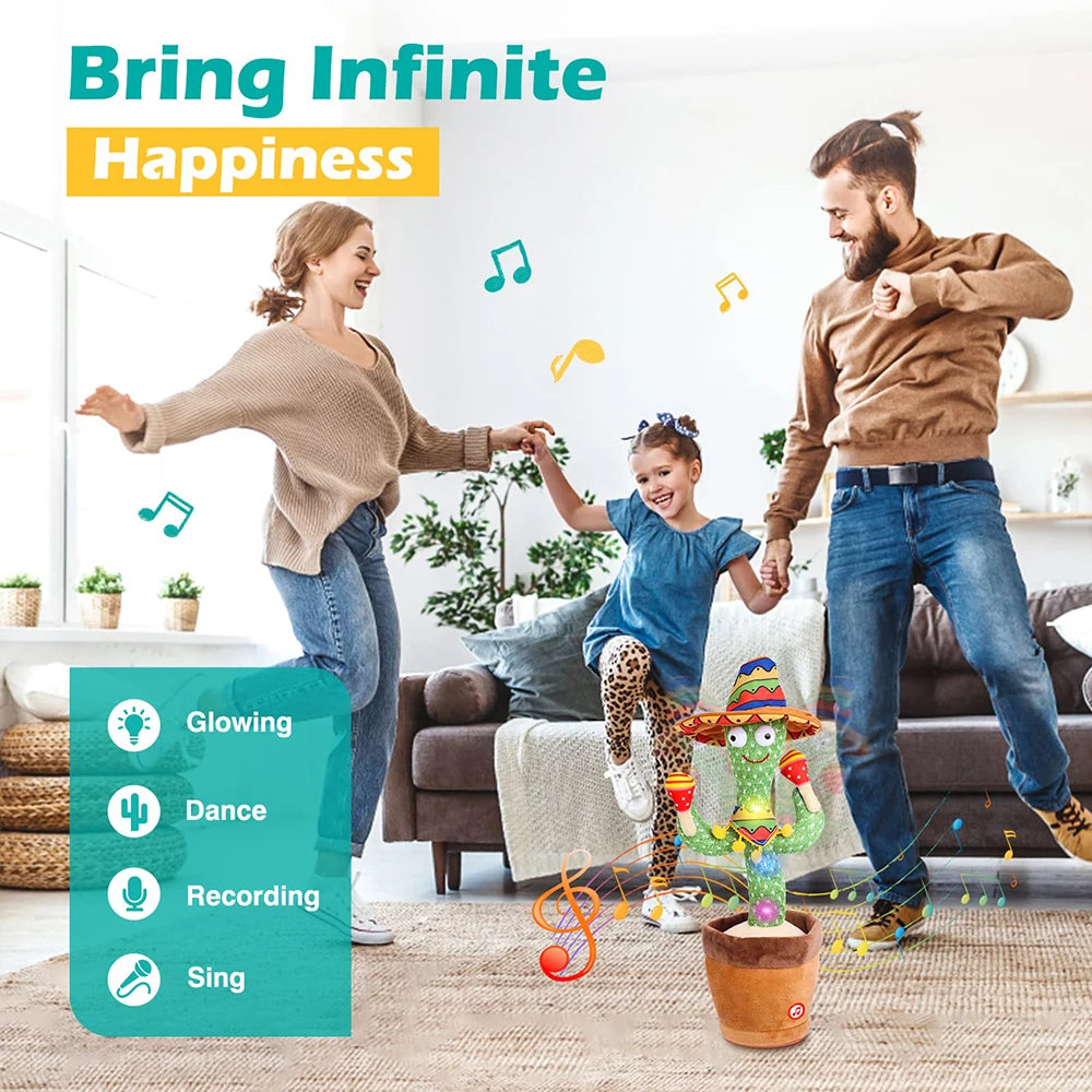 Talking Cactus  Dancing Baby Toy