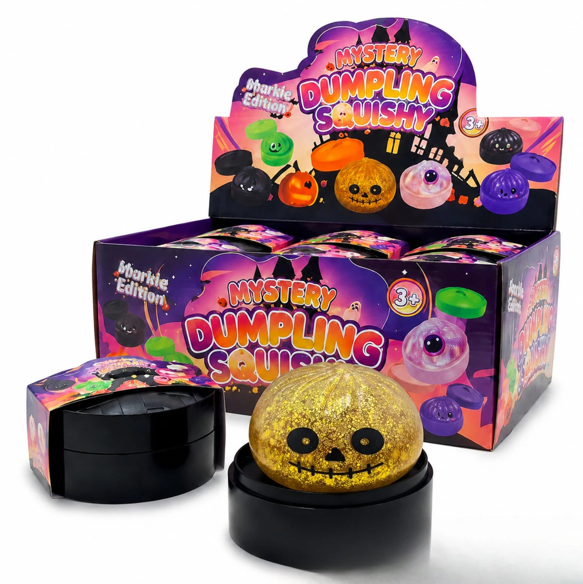 Halloween Glitter Dumpling Mystery Dumpling Squishy