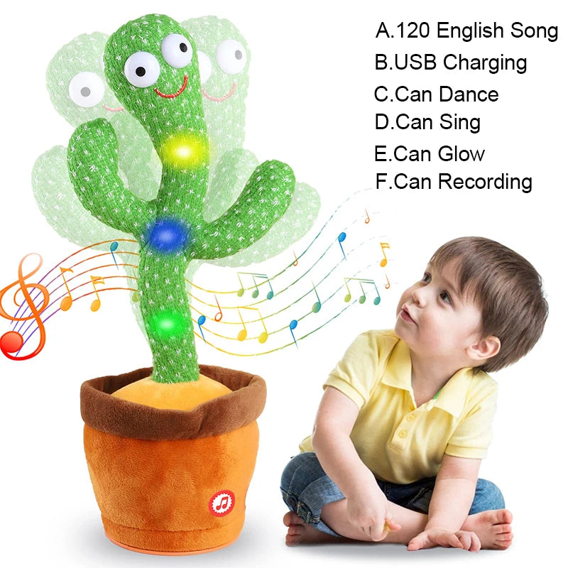 Talking Cactus  Dancing Baby Toy