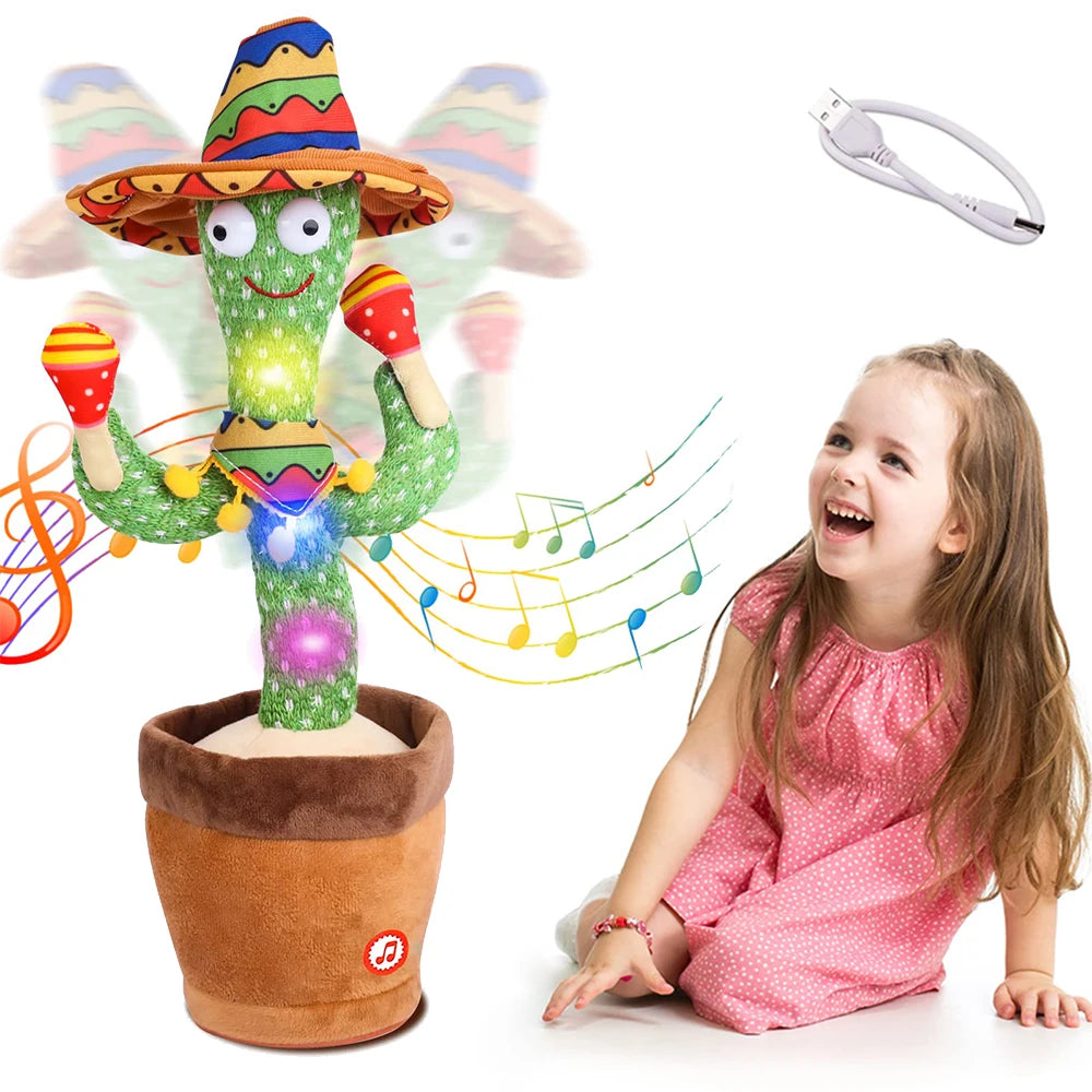 Talking Cactus  Dancing Baby Toy